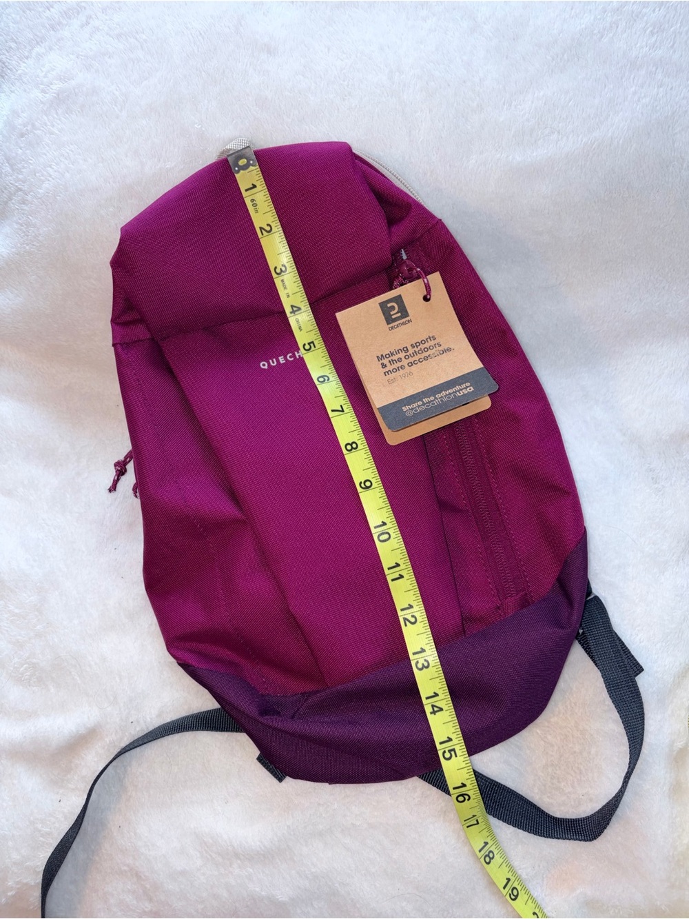QUECHUA Decathlon Hiking Backpack NWT! - Picture 7 of 8